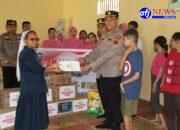Sambut Hari Bhayangkara ke-80, Polres Pelabuhan Belawan Gelar Anjangsana dan Salurkan Bantuan Sosial