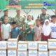 KUNJUNGAN KERJA DI KORAMIL 09/MB, DANDIM 0201/MEDAN SEKALIGUS RESMIKAN MUSHOLLA AL-IKHLAS DAN SANTUNI ANAK YATIM