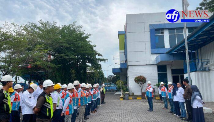 Briefing Pagi Bersama Direksi PT PIL : Tingkatkan Komitmen HSSE dan Kedisiplinan Bekerja