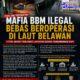 Arus Gelombang Permainan BBM Ilegal Di Perairan Laut Belawan Tidak Tersentuh Hukum