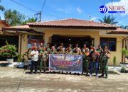 Silaturahmi Hari Bhayangkara, Koramil 01/Aek Kanopan Teguhkan Soliditas TNI-Polri