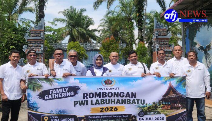 Family Gathering PWI Sumut 2026: Anggota PWI Labuhanbatu Raih Hadiah Menarik dalam Sesi Lucky Draw
