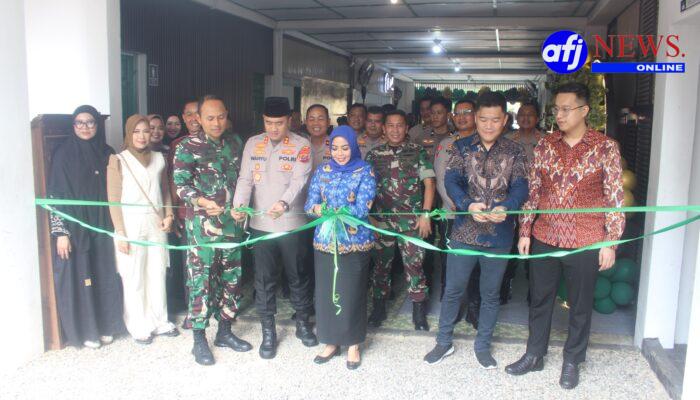 Dandim 0209/LB Hadiri Grand Opening Djaja Kopi Tiam, Dukung dan Apresiasi Kemajuan UMKM Labuhanbatu