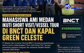 BNCT Mendukung Pengembangan Talenta Maritim Melalui Kegiatan “Short Visit/Vessel Tour”