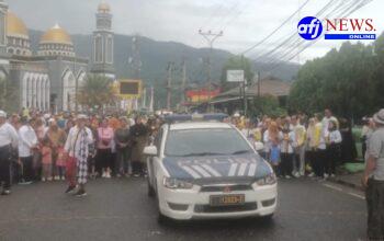 Ribuan Warga Padati Jalan Santai HUT ke-52 Aceh Tenggara dan HUT Bhayangkara ke-80