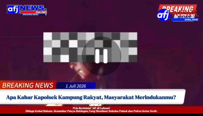 Kasat Narkoba Polres Labuhanbatu Selatan Bungkam Terkait Video Viral Dugaan Pesta Sabu ‘Ali’ di Air Merah, Ada Apa ?