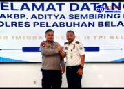 Kapolres Pelabuhan Belawan Jalin Silaturahmi dan Perkuat Sinergi dengan Kantor Imigrasi Kelas II TPI Belawan