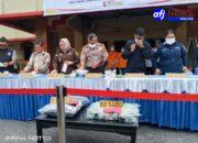 Pemusnahan  Barang  Bukti Tindakn Pidana  Narkotika di Polres Asahan