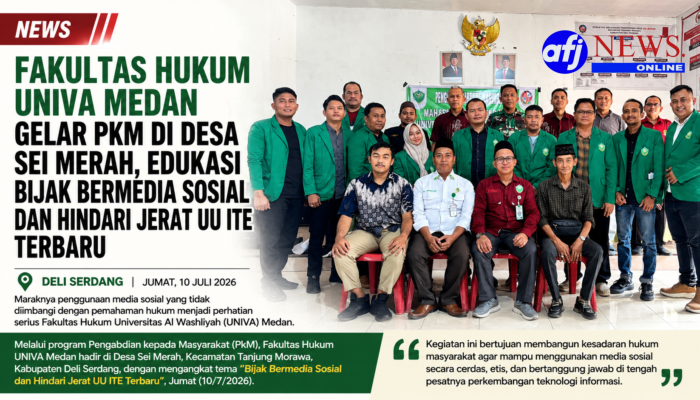 Fakultas Hukum Universitas Univa Medan Perkuat Leterasi Hukum Digital Lewat Edukasi UU ITE Terbaru